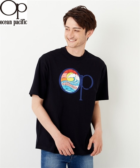 Ｏｃｅａｎ　Ｐａｃｉｆｉｃ　プリント半袖Tシャツ（スポーツウェア トップス）ocean pacific（オーシャンパシフィック）