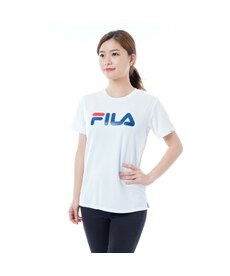 FILA　419-639　吸水速乾・UVカット　ビックロゴドライTシャツ