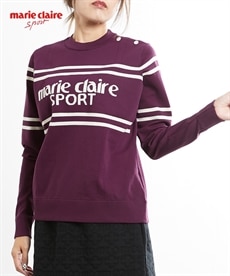 marie claire sport 軽量ECOニット セーター (大きいサイズあり) (マリクレールスポーツ ゴルフ)
