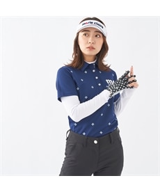 marie claire sport ２点セット　インナー付き半袖シャツ (大きいサイズあり) (マリクレールスポーツ ゴルフ)