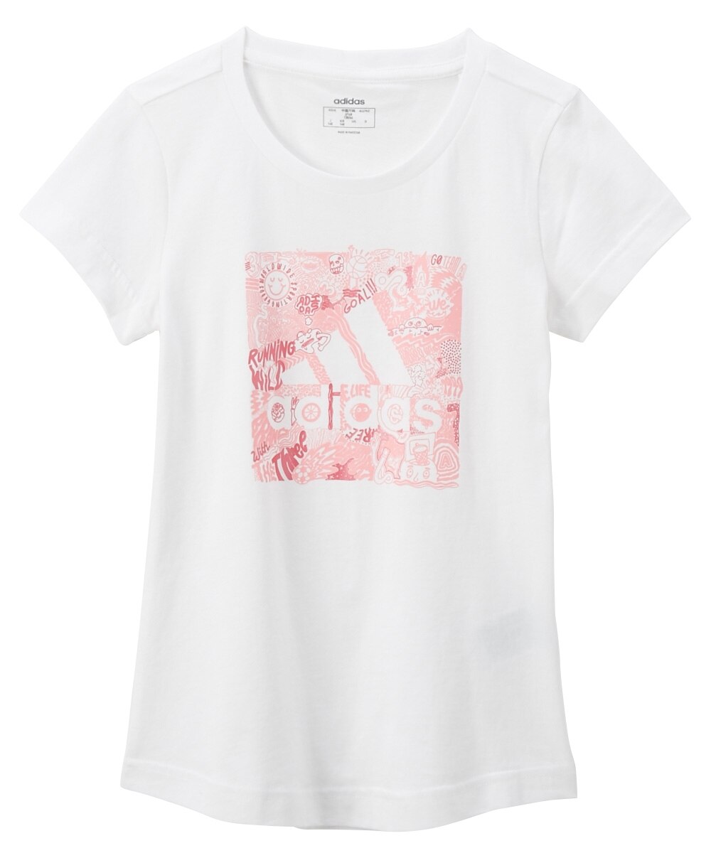 Adidas アディダス ボックスロゴｔシャツ 女の子 子供服 ジュニア服 通販 ニッセン