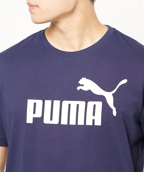 PUMA ESS ビッグロゴ半袖Tシャツ（ユニセックス）