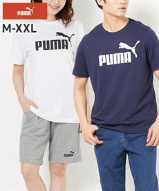 PUMA 588737 ESS ロゴTシャツ（ユニセックス）(プーマ)