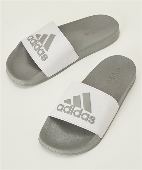 adidas（アディダス）シャワーサンダル アディレッタ ADILETTE SHOWER U(30. 5cm)(グレー) (サンダル/靴(レディースシューズ)・バッグ・アクセサリー)