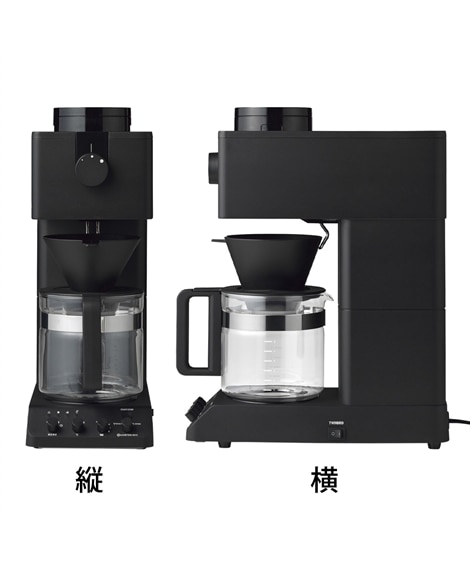 【Twinbird】CM-D465B　全自動コーヒーメーカー　６杯用