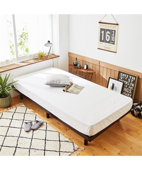 高さが変えられる天然木パイン材すのこベッド (すのこベッド・畳ベッド/家具・収納・インテリア)