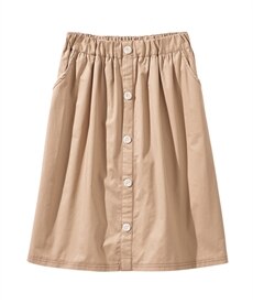 綿100％スカート見えガウチョパンツ（女の子　子供服　ジュニア服）