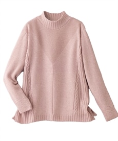 【シニアファッション】ホールガーメントセーター
