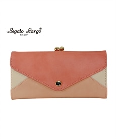 Legato Largo（レガートラルゴ）3配色がま口長財布