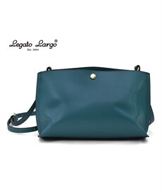 【新色追加】Legato Largo（レガートラルゴ）軽量ボンディングフェイクレザーショルダーバッグ