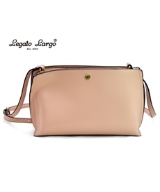【新色追加】Legato Largo（レガートラルゴ）軽量ボンディングフェイクレザーショルダーバッグ