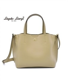 【新色追加】Legato Largo（レガートラルゴ）軽量ボンディングフェイクレザー２WAYショルダーバッグ