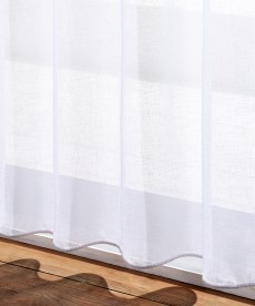【送料無料！】リネン調ナチュラルレースカーテン レースカーテン・ボイルカーテンの商品画像