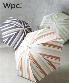 Wpc.（ダブリュピーシー）カットアウトストライプ雨傘
