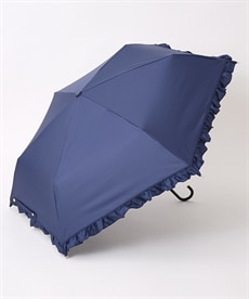 Wpc.（ダブリュピーシー）遮光クラシックフリル折りたたみ日傘（晴雨兼用）