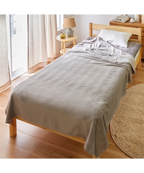 ＜ニッセン＞ なめらかソフトなフランネル素材の毛布 (毛布・ブランケット/カーテン・ラグ・寝具)画像
