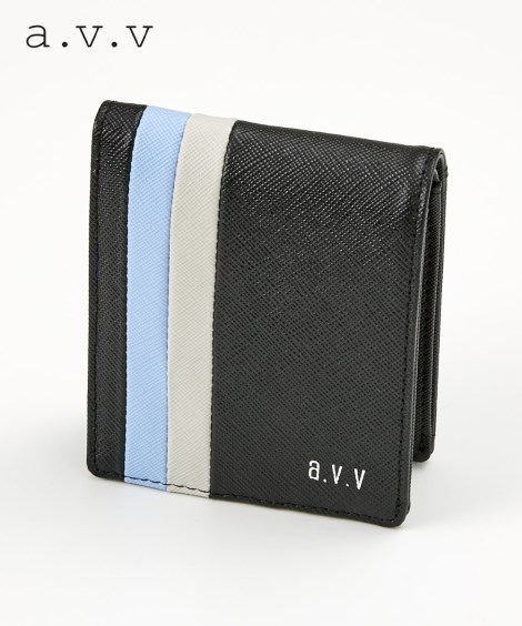 【新品・未使用】a.v.v アーヴェヴェ　折り畳み財布　二つ折り財布