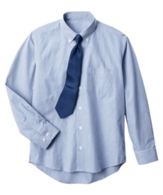 【卒業】ネクタイ付シャツ（男の子　子供服　ジュニア服）