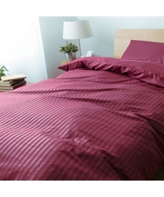 選べるサテン風カバー付き寝具6点セット（マットレスタイプ）