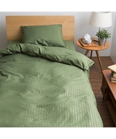選べるサテン風カバー付き寝具6点セット（マットレスタイプ）