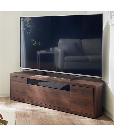 ＜ニッセン＞ 大型テレビが見やすいスイングコーナーテレビ台 (テレビ台/家具・収納・インテリア)画像