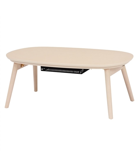 ＜ニッセン＞ コンパクトサイズの折れ脚こたつテーブル (こたつテーブル・こたつセット/こたつ)画像