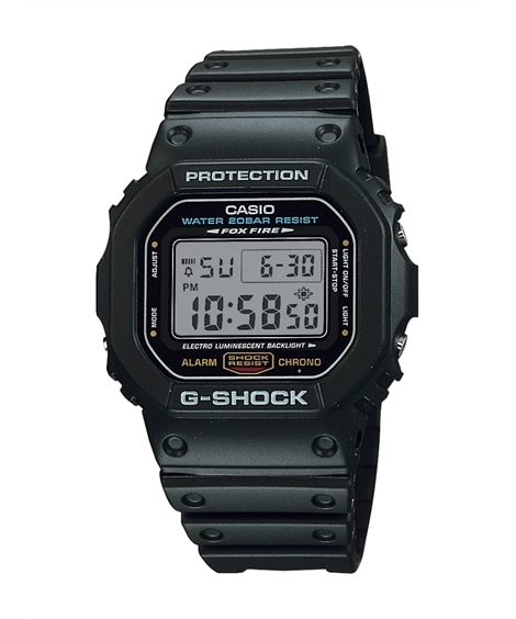 ＜ニッセン＞ CASIO G-SHOCK クォーツ（ボタン電池）式・20気圧防水腕時計 DW-5600E-1(フリーサイズ)(ブラック) (腕時計/靴(レディースシューズ)・バッグ・アクセサリー)