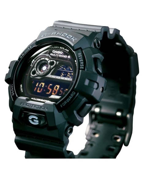 ＜ニッセン＞ CASIO G-SHOCK ソーラー充電式・電波ウォッチ GW-8900A-1JF(フリーサイズ)(ブラック) (腕時計/靴(レディースシューズ)・バッグ・アクセサリー)画像