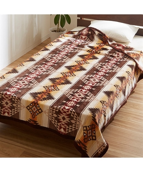 【昭和西川】ニューマイヤー毛布（アパッチ） 毛布・ブランケットの商品画像