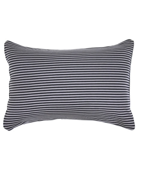 綿１００％Ｔシャツのような肌触り ボーダーの天竺ニット枕カバー（ファスナータイプ）（選べる８色×選べる２サイズ） 枕カバー・ピローパッドの商品画像