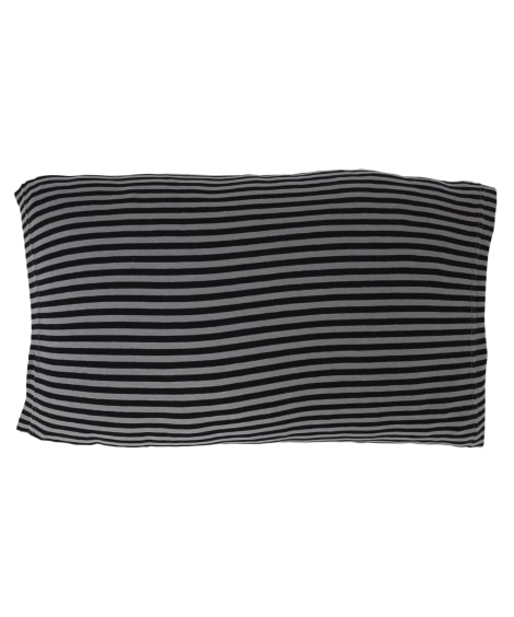 綿９５％Ｔシャツのような肌触り ボーダーの天竺ニット のびのび枕カバー（選べる８色） 枕カバー・ピローパッドと題した写真