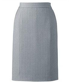 【Pieds】HCS4600キテミテ体感ストライプ柄スカート（形態回復サマースーツシリーズ）