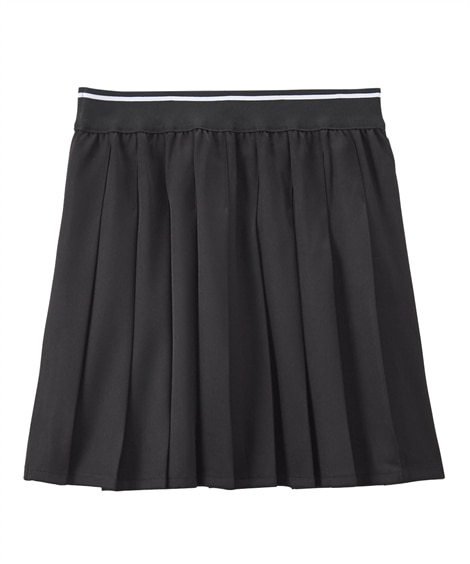 ウエストゴムインナーパンツ付きスカート(160cm)(ブラック) (キュロット・パンツインスカート・スカート/子供服・子供用品・キッズ)