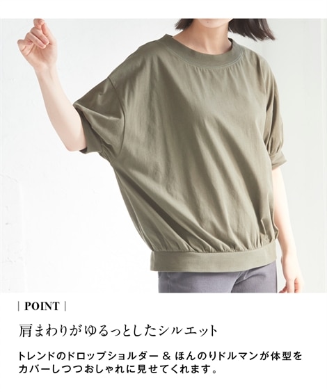 USAコットン Tシャツ ひんやり レディース 大きいサイズ 半袖 綿100 コ