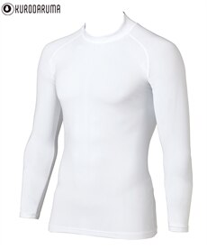 KURODARUMA　47078　接触冷感・抗菌防臭・吸汗速乾長袖コンプレッションシャツ