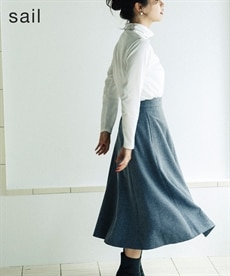 【sail】ツイードフレアスカート　小さいサイズ
