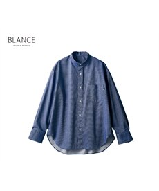 ＢＬＡＮＣＥ　BW2503-9　ワイドシャツ（長袖）（男女兼用）
