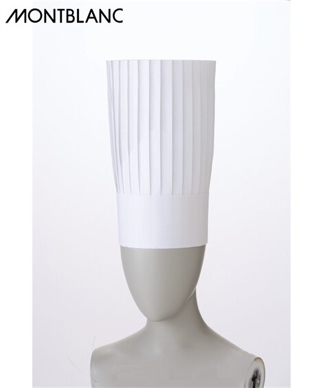 ＭＯＮＴＢＬＡＮＣ　PS30111　コック帽（１０枚入）（高さ３０ｃｍ）（飲食・食品・衛生調理小物）MONTBLANC（スミショウモンブラン）