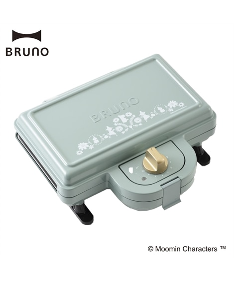 【BRUNO×ムーミン】ホットサンドメーカーダブル　キッチン（キッチン家電(調理家電)）BRUNO（BRUNO）