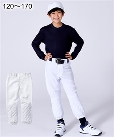 ＜ニッセン＞【子供服】 野球パンツ（キルト付）（子供服 ジュニア服） 【キッズ】少年野球ウェア・少年野球ウェア用品画像