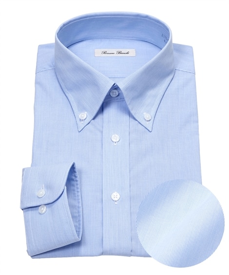 抗菌防臭・形態安定長袖ワイシャツ（ボタンダウン）（標準シルエット）